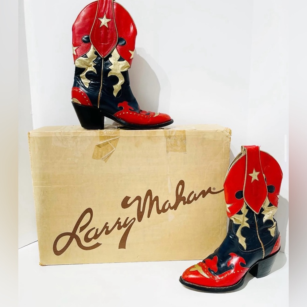 Custom Vintage Cowboy booties. Owned/designed by famous LA record producer in 70